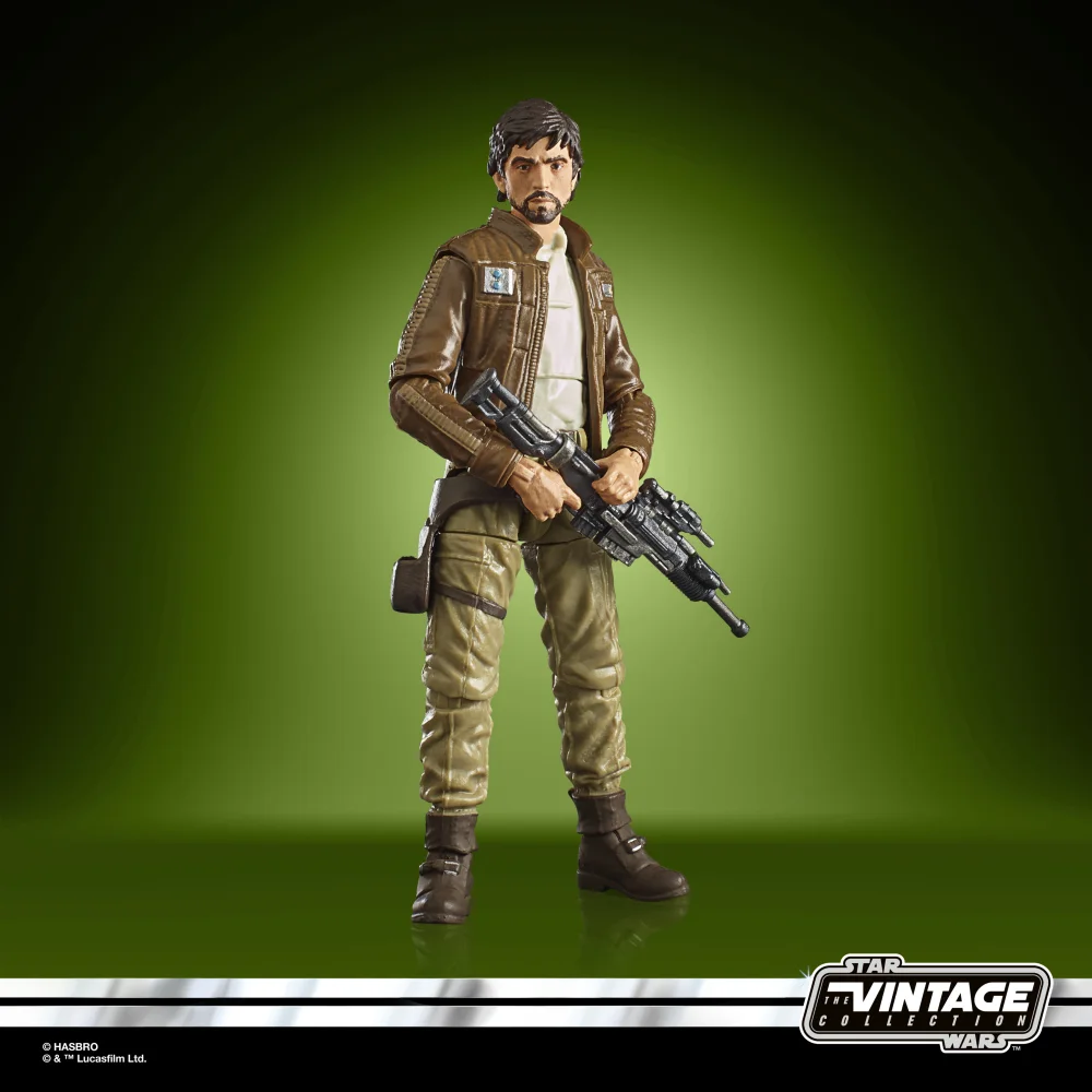 Hasbro Star Wars The Vintage Collection Captain Cassian Andor, Rogue One: A Star Wars Story Action Figure (3.75”) Bild 1