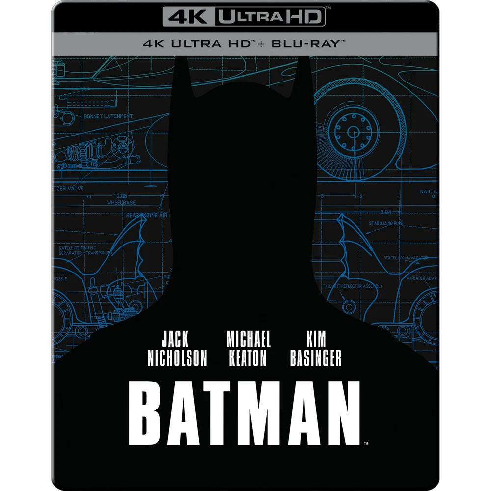 Batman Zavvi Exclusive 4K Ultra HD Steelbook Bild 1