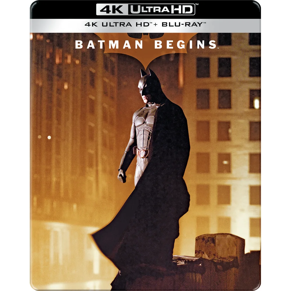 Batman Begins Zavvi Exclusive 4K Ultra HD Steelbook Bild 1