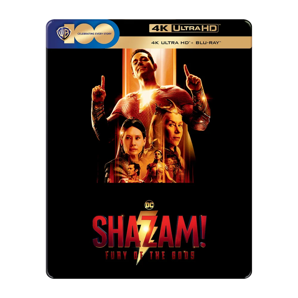 Shazam! Fury of The Gods Zavvi Exclusive 4K Ultra HD Steelbook Bild 1