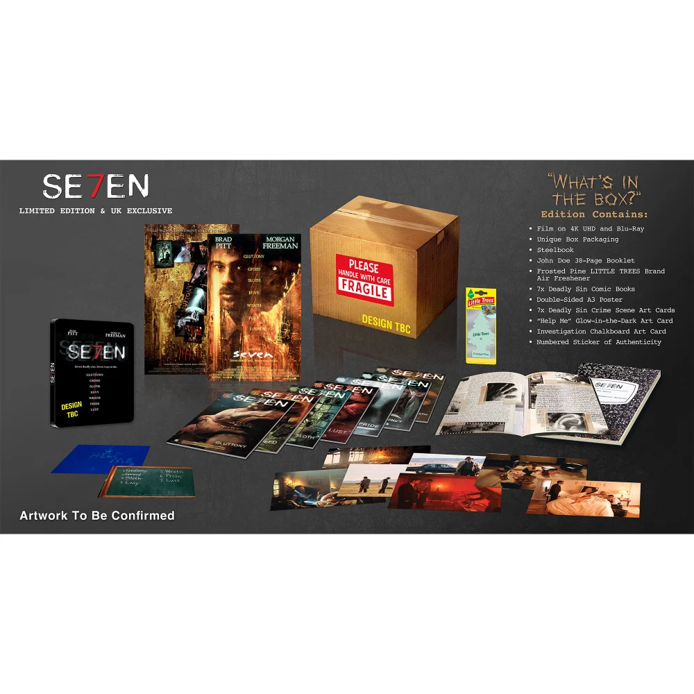 Se7en What's In The Box? Special Edition 4K Ultra HD Steelbook Bild 1