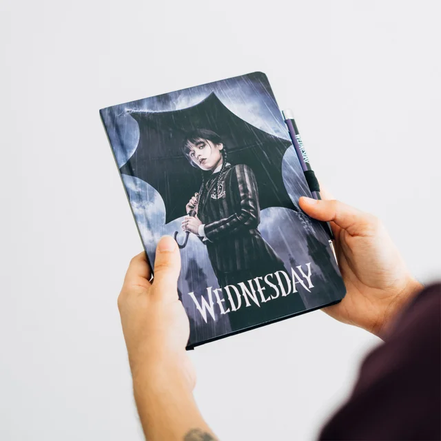 Wednesday Premium A5 Notebook With Projector Pen
