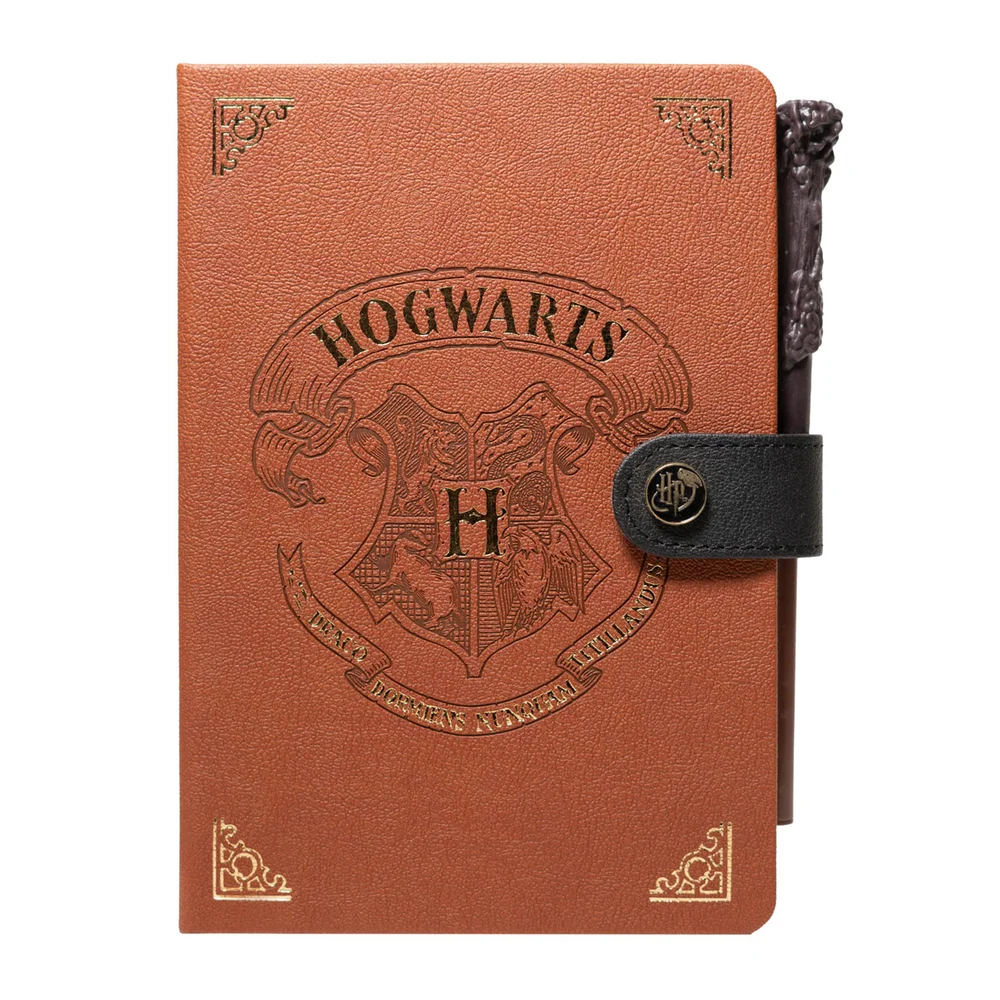 Harry Potter A5 Notebook With Magic Wand Pen Bild 1