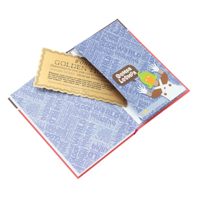 Willy Wonka Premium A5 Notebook With Wonka Bar Gift Box
