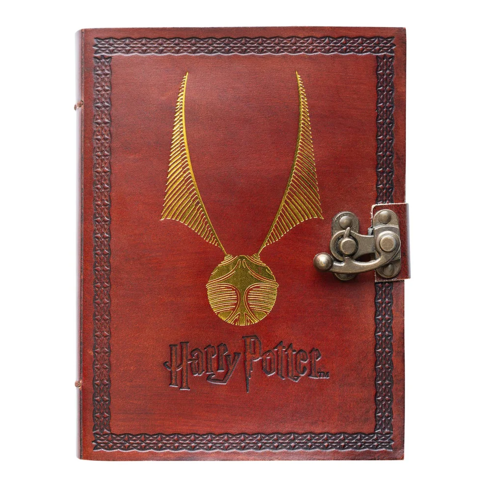 Harry Potter Handmade Leather Notebook Bild 1