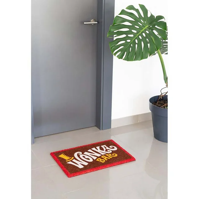Willy Wonka Wonka Bar Door Mat