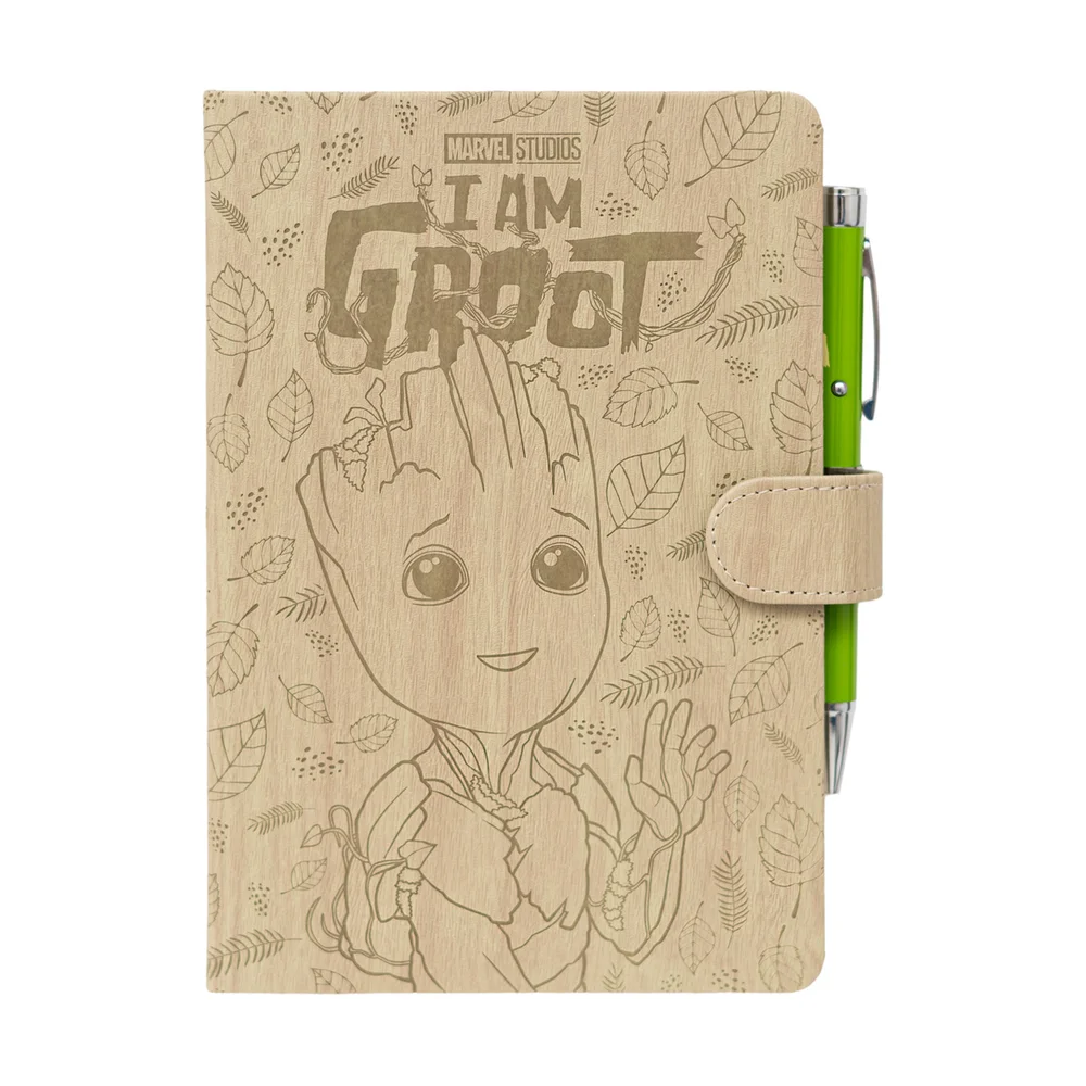 Marvel Groot A5 Premium Notebook With Projector Pen Bild 1