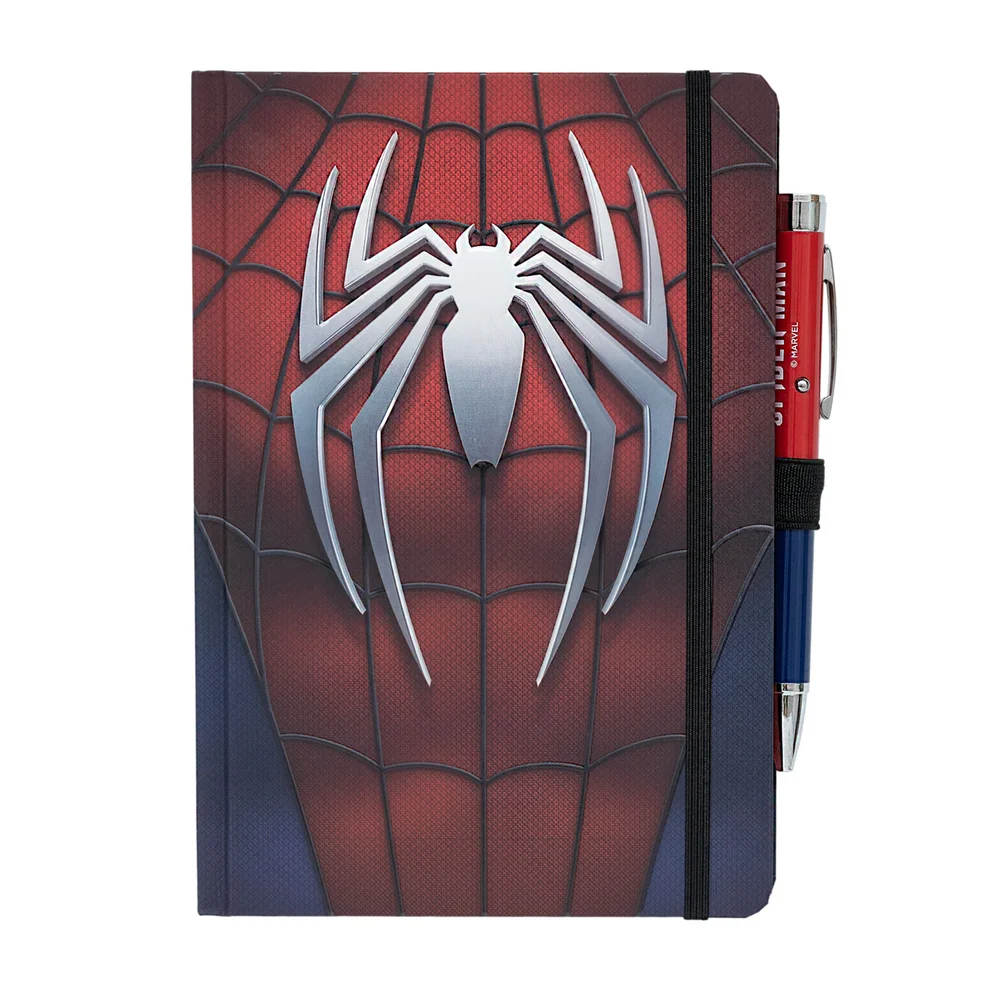 Marvel Spider-Man A5 Premium Notebook With Projector Pen Bild 1