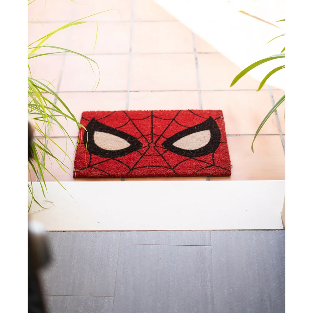 Marvel Spiderman Eyes Doormat Bild 1