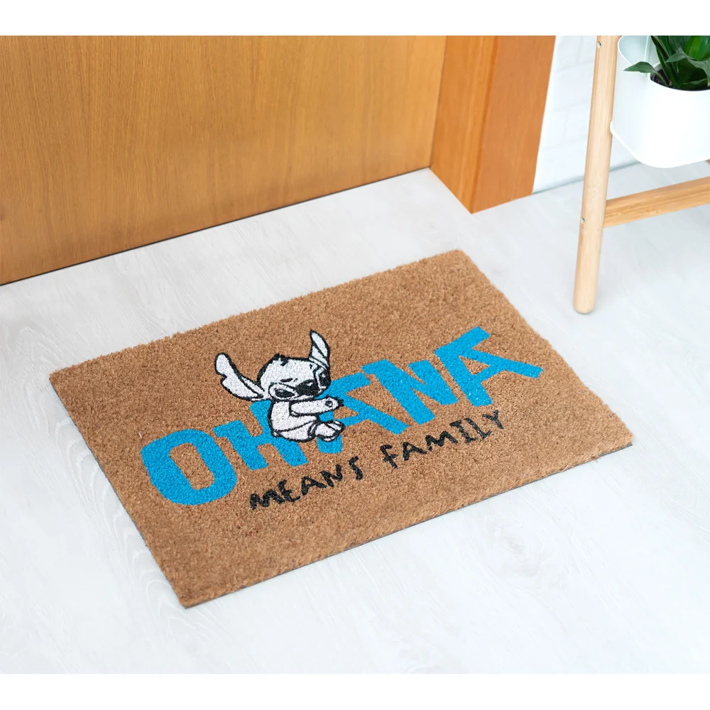 Disney Stitch Ohana Door Mat Bild 1