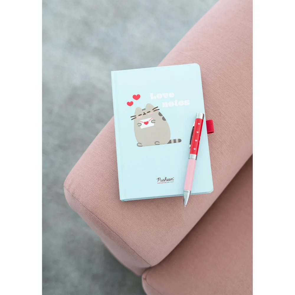 Pusheen Purrfect Love Collection A5 Premium Notebook With Projector Pen Bild 1