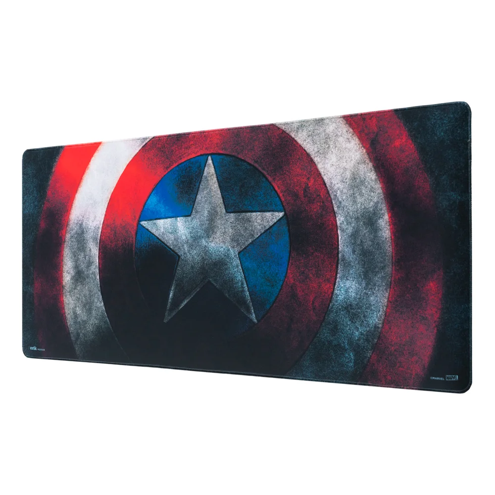 Captain America Shield Xl Mouse Pad Bild 1