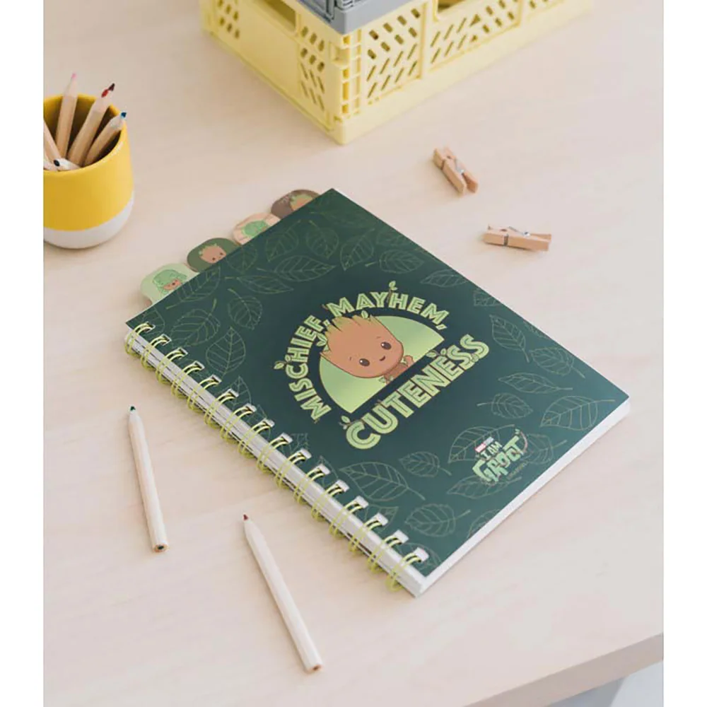 Marvel Groot Project Notebook Bild 1
