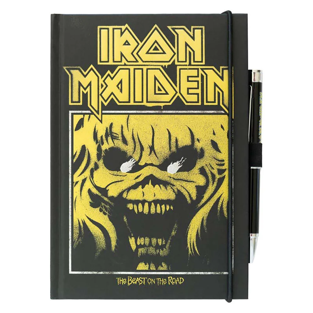 Iron Maiden A5 Premium Notebook With Projector Pen Bild 1
