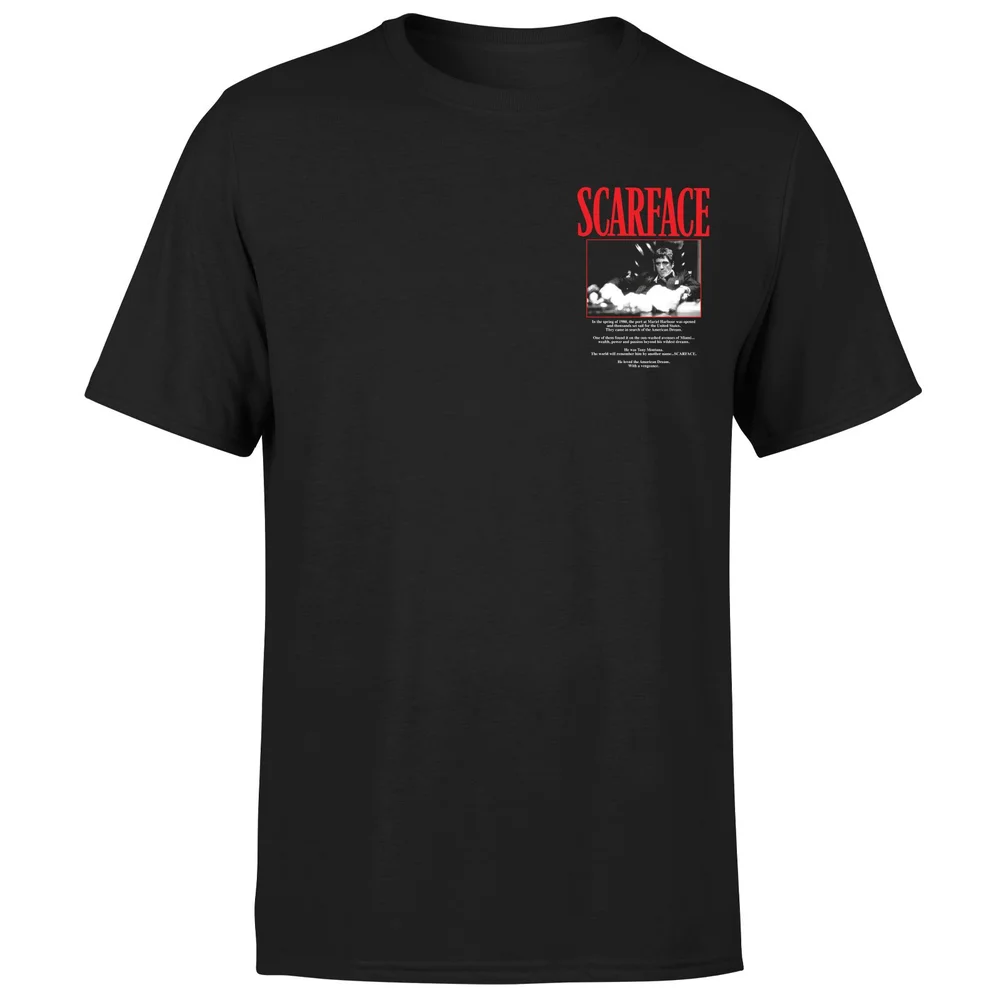 Scarface American Dream Unisex T-Shirt - Black - 5XL - Schwarz Bild 1