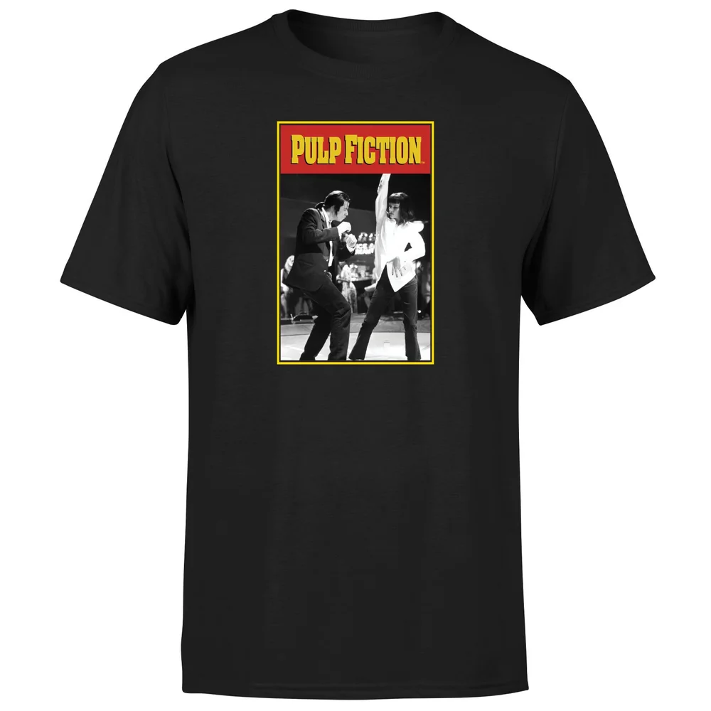 Pulp Fiction Dance Unisex T-Shirt - Black - 5XL - Schwarz Bild 1