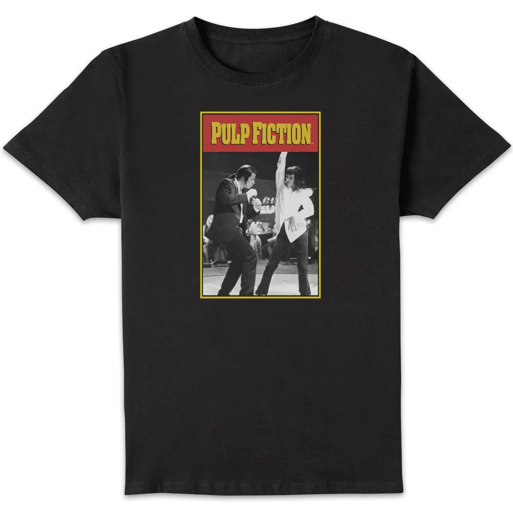 Pulp Fiction Dance Unisex T-Shirt - Black - 5XL - Schwarz Bild 1