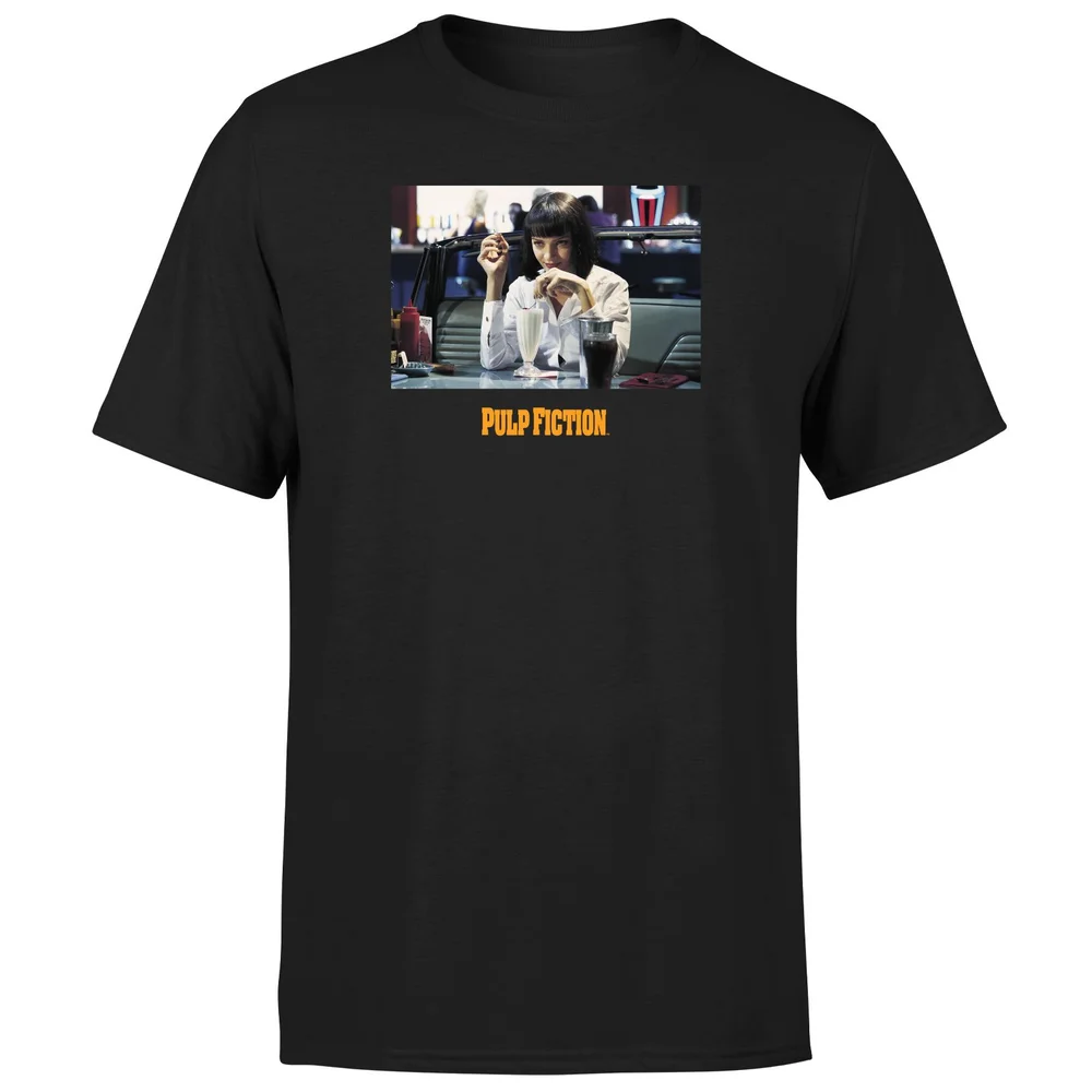 Pulp Fiction Mia Wallace Unisex T-Shirt - Black - S - Schwarz Bild 1