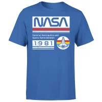 NASA 1981 Unisex T-Shirt - Blue - undefined undefined