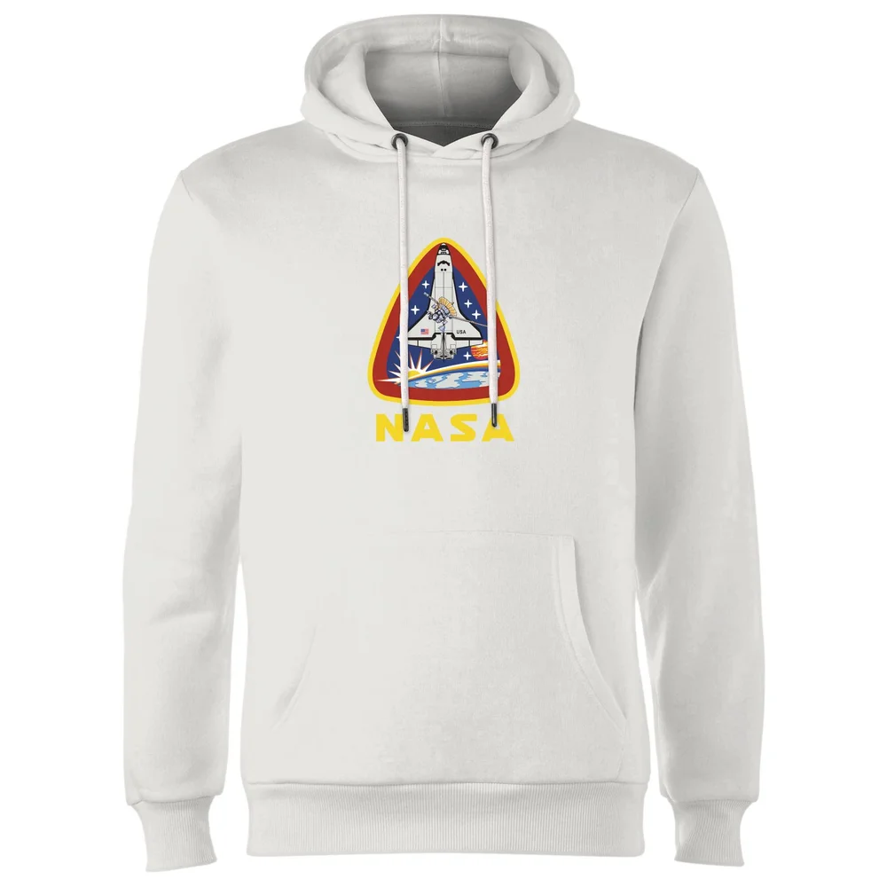 NASA Satellite Hoodie - White - S - Weiß Bild 1