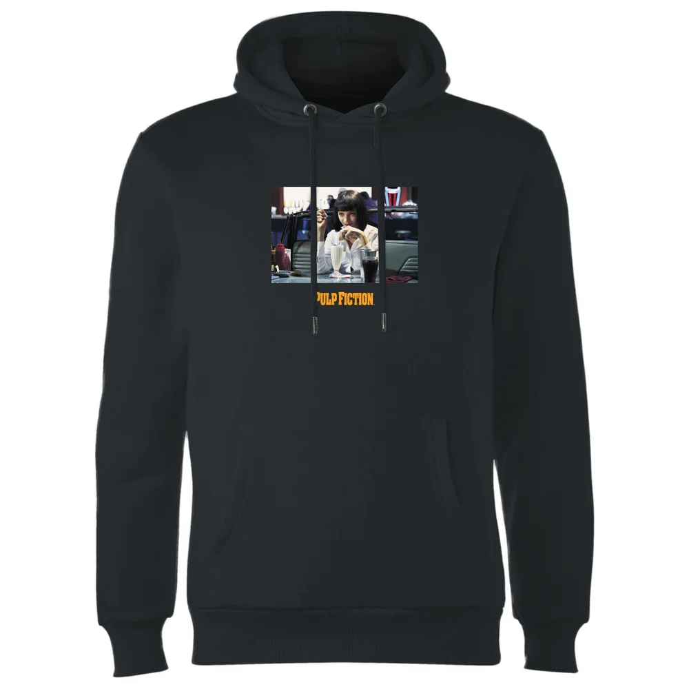 Pulp Fiction Mia Wallace Hoodie - Black - S - Schwarz Bild 1