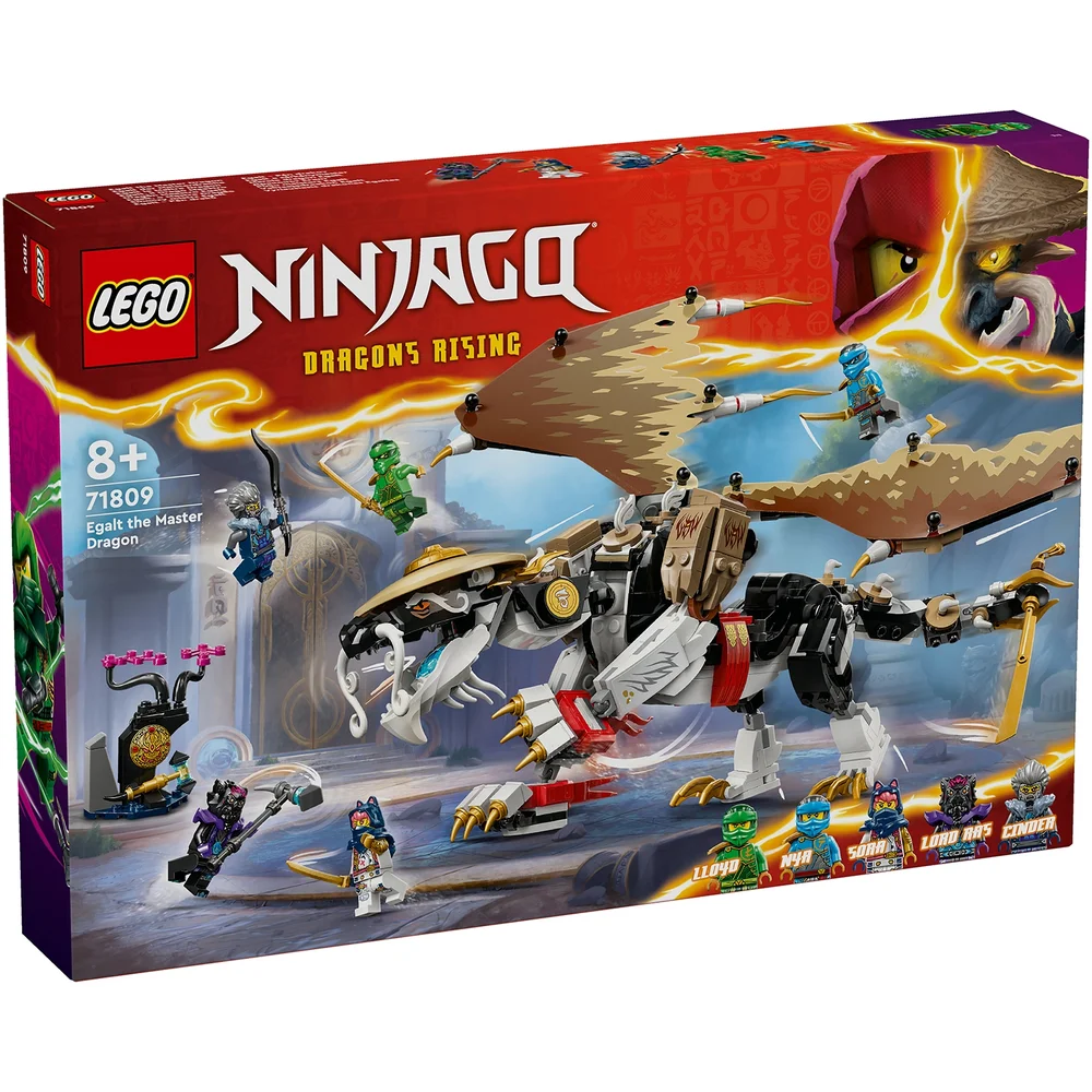 LEGO NINJAGO Egalt the Master Dragon Toy Ninja Playset 71809 Bild 1