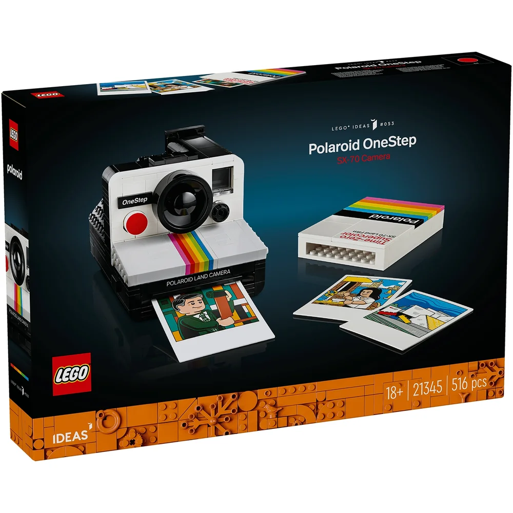 LEGO Ideas Polaroid OneStep SX-70 Camera Adults Set 21345 Bild 1