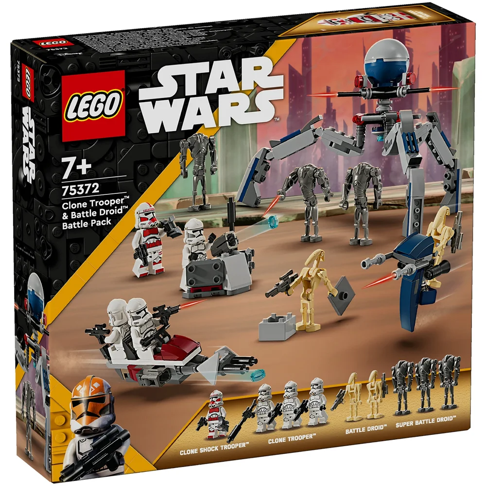 LEGO Star Wars Clone Trooper & Battle Droid Battle Pack 75372 Bild 1