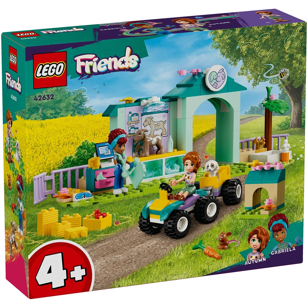 LEGO Friends Farm Animal Vet Clinic Toy Set 42632 Bild 1