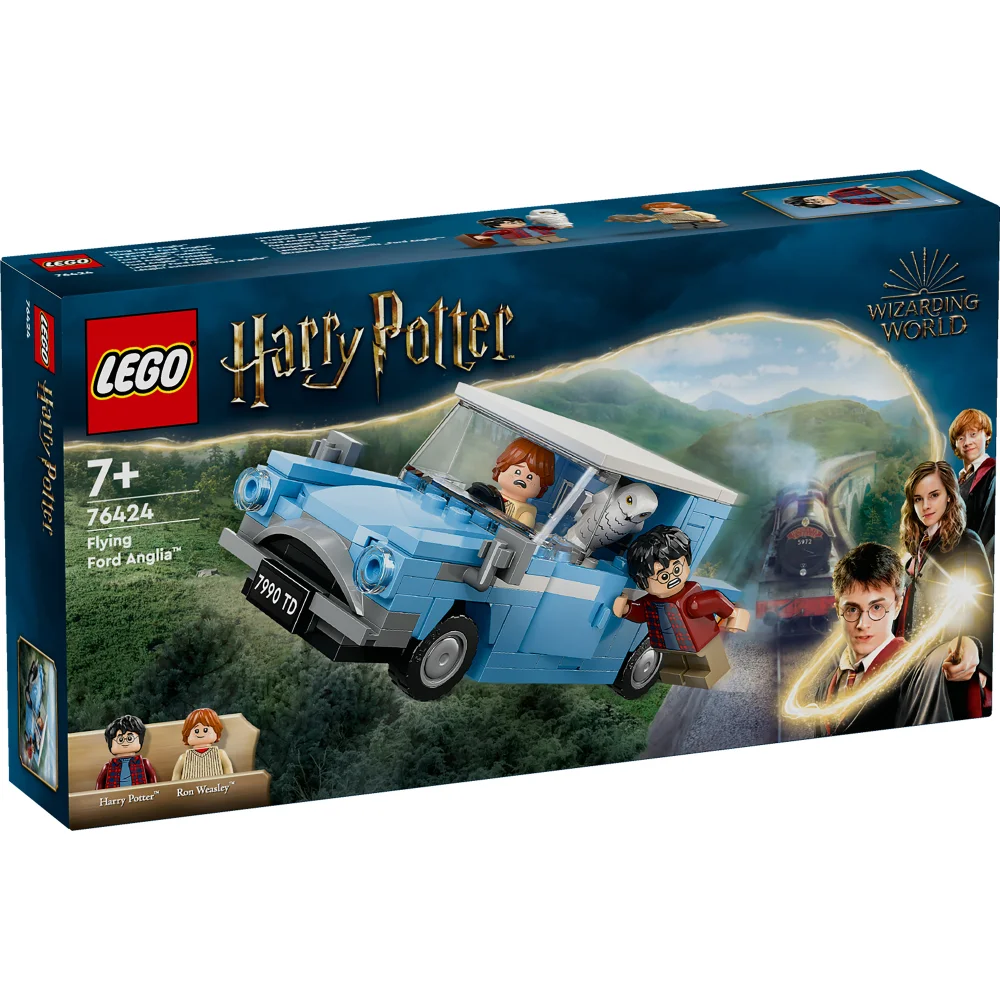 LEGO Harry Potter Flying Ford Anglia Fantasy Toy Playset 76424 Bild 1