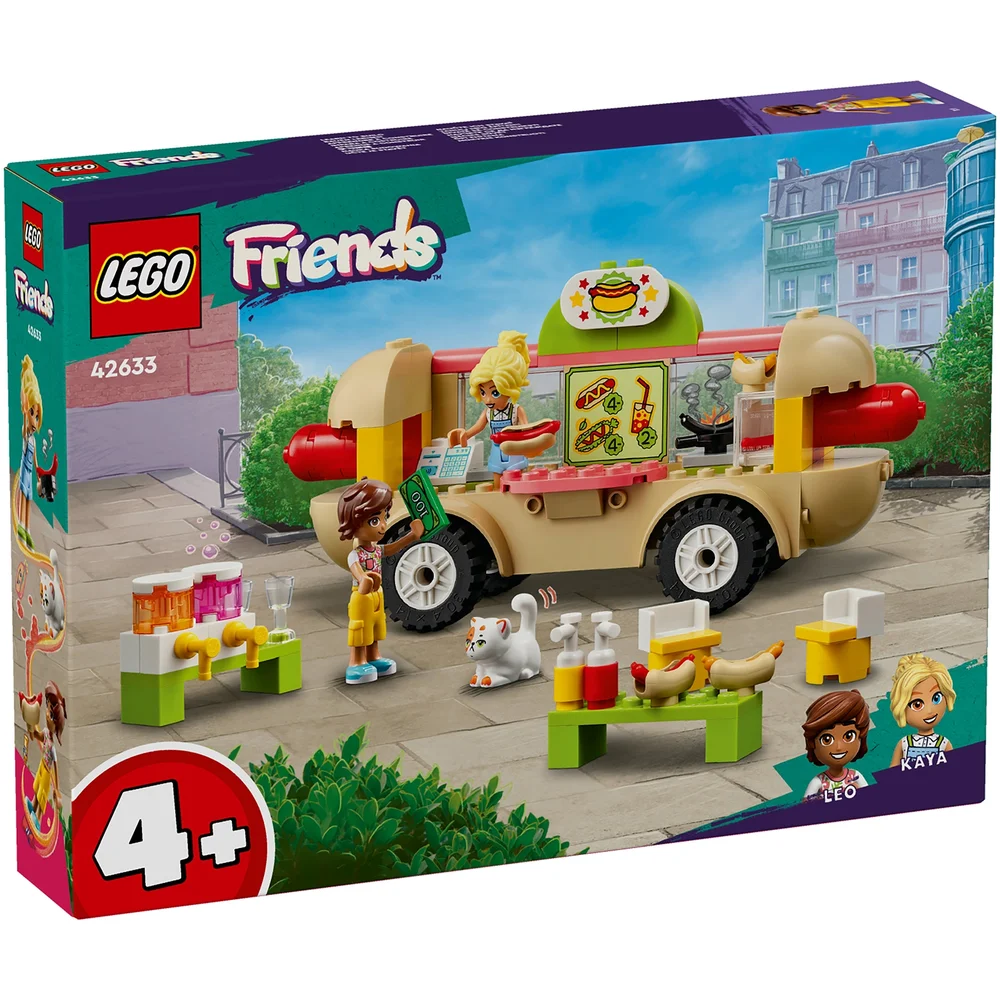 LEGO Friends Hot Dog Food Truck Toy 4+ Vehicle Set 42633 Bild 1