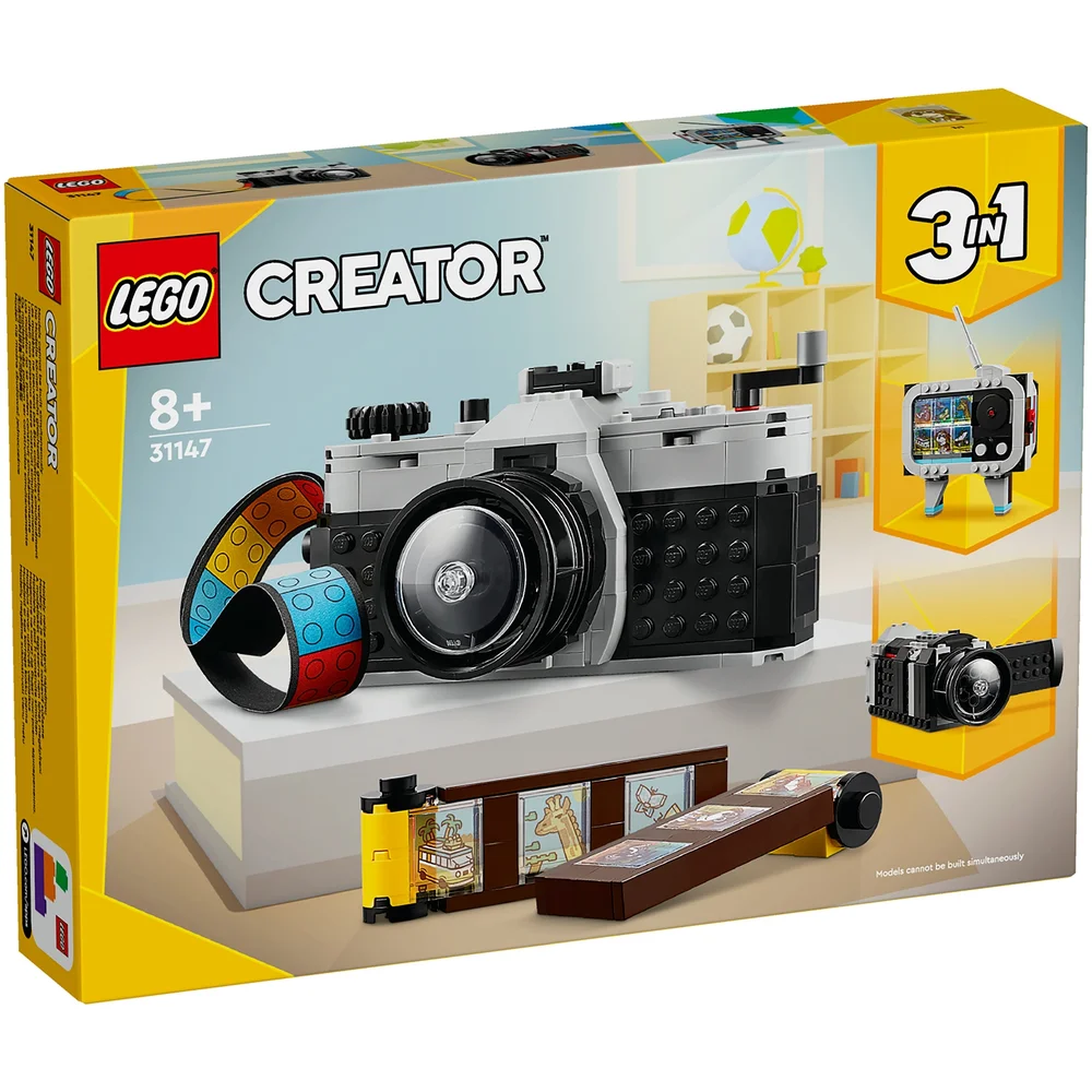LEGO Creator 3in1 Retro Camera Toy for Girls and Boys 31147 Bild 1