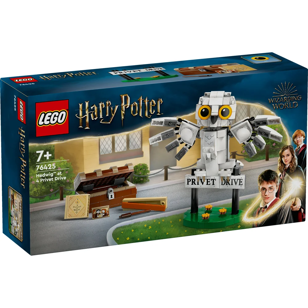 LEGO Harry Potter Hedwig at 4 Privet Drive Fantasy Toy for Kids 76425 Bild 1