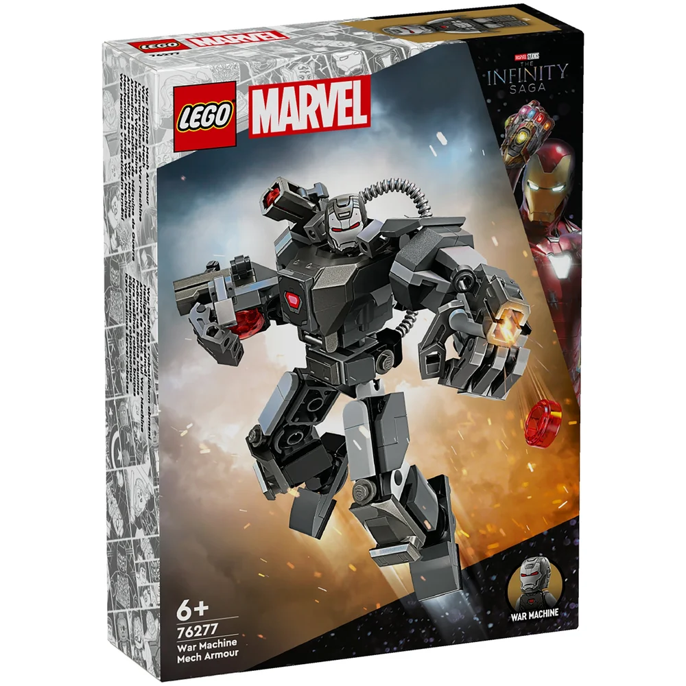 LEGO Marvel War Machine Mech Armour Building Toy Set 76277 Bild 1