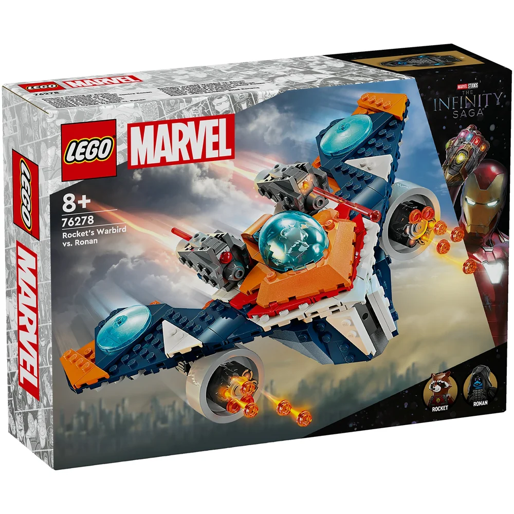 LEGO Marvel Rocket’s Warbird vs. Ronan Building Toy 76278 Bild 1