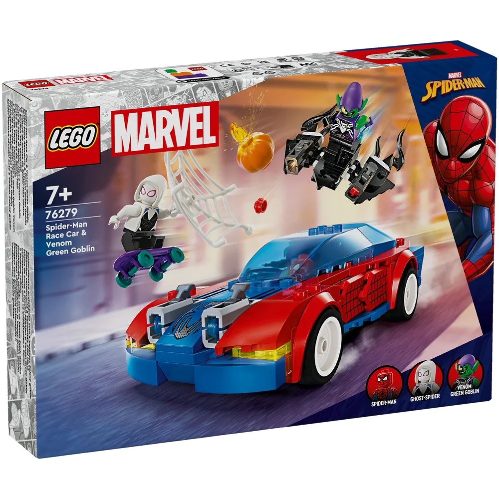 LEGO Marvel Spider-Man Race Car & Venom Green Goblin 76279 Bild 1