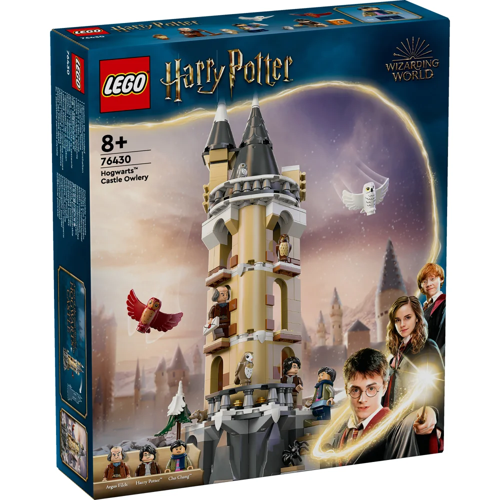 LEGO Harry Potter Hogwarts Castle Owlery Fantasy Toy for Kids 76430 Bild 1
