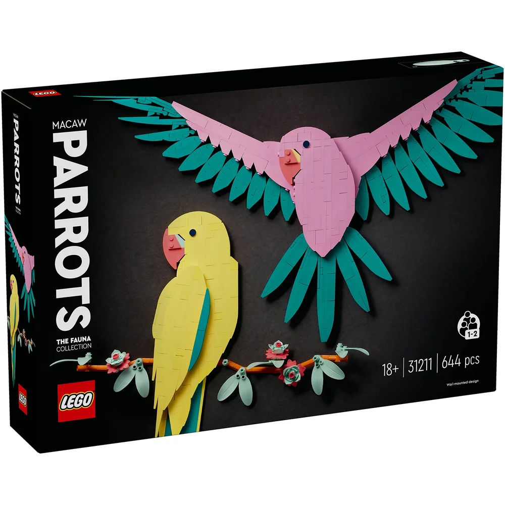 LEGO Art The Fauna Collection - Macaw Parrots Set 31211 Bild 1