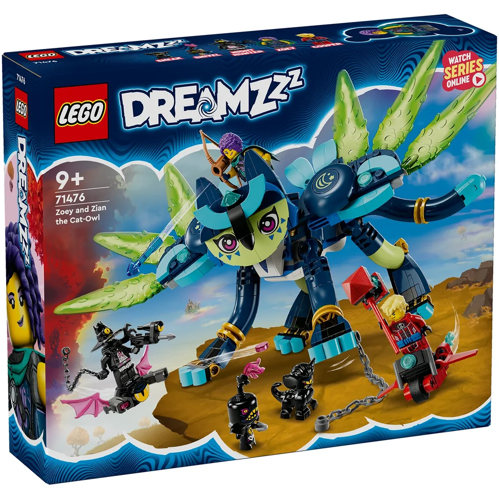 LEGO DREAMZzz Zoey and Zian the Cat-Owl Toy 71476 Bild 1