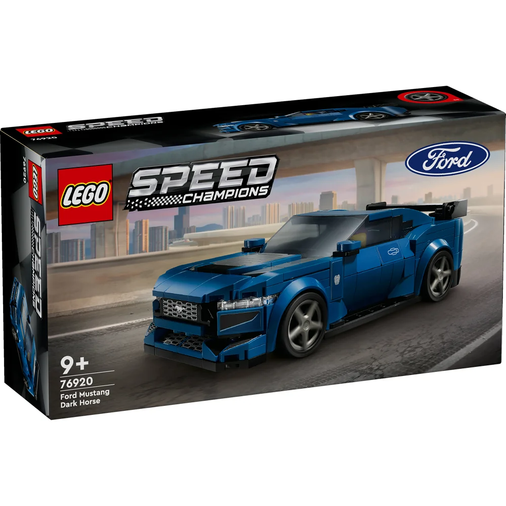 LEGO Speed Champions Ford Mustang Dark Horse Sports Car Toy Set 76920 Bild 1