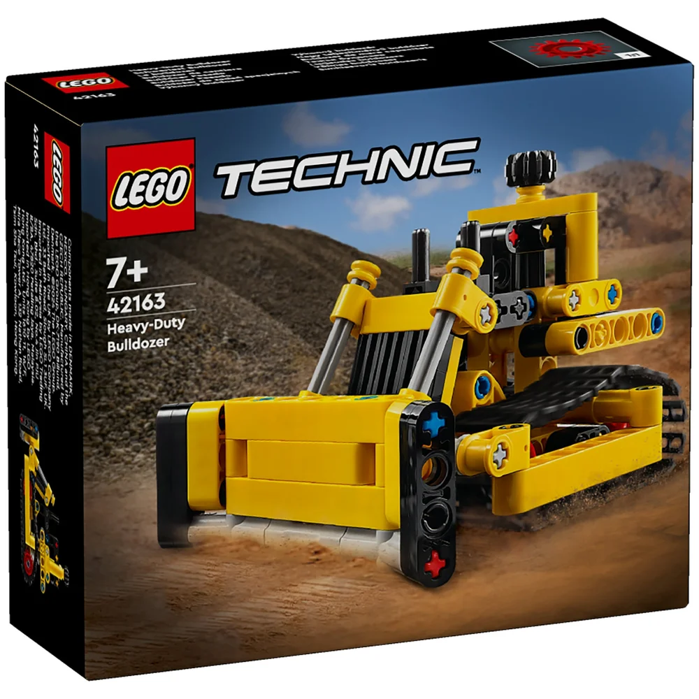 LEGO Technic Heavy-Duty Bulldozer Construction Toy 42163 Bild 1