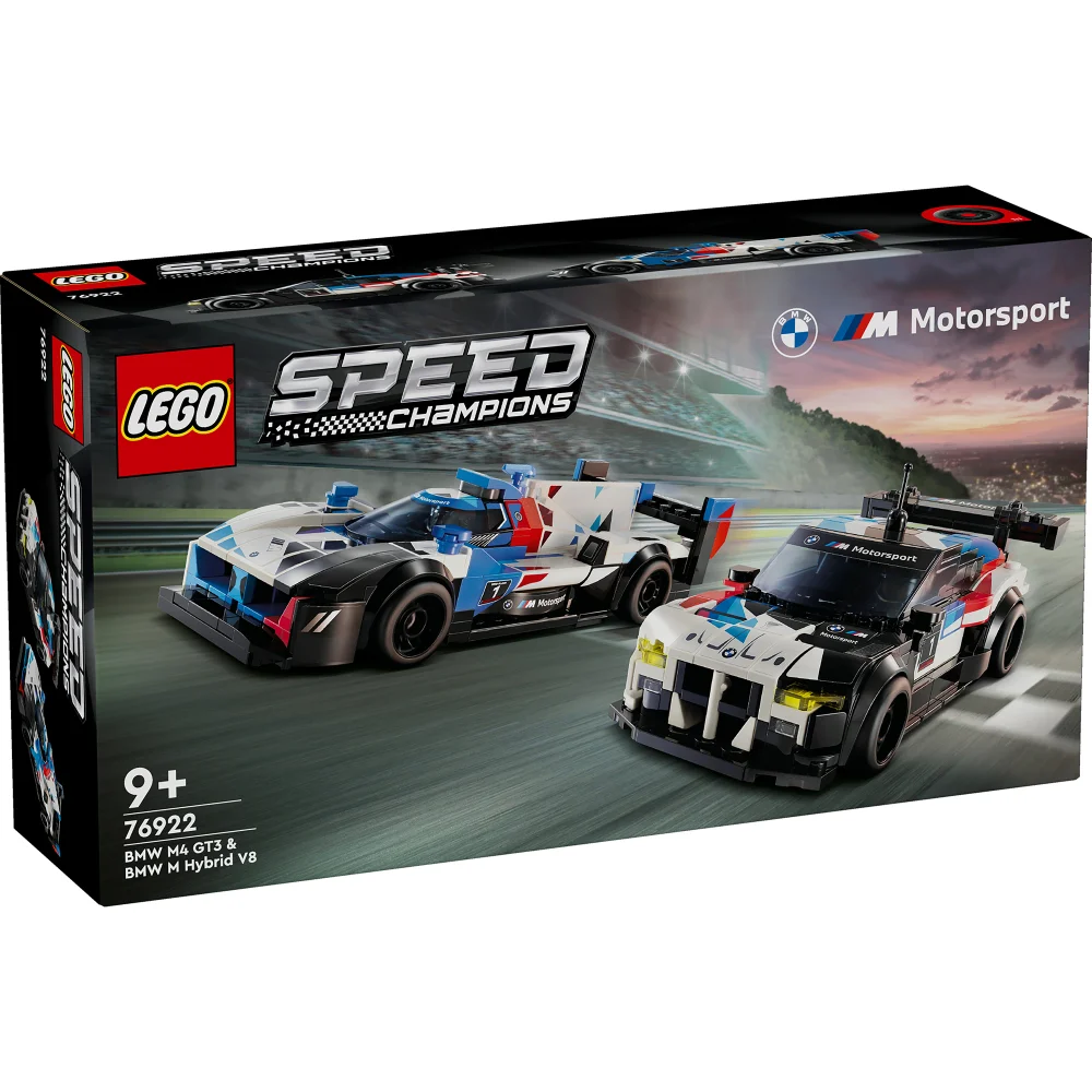 LEGO Speed Champions BMW M4 GT3 & BMW M Hybrid V8 Race Cars 76922 Bild 1