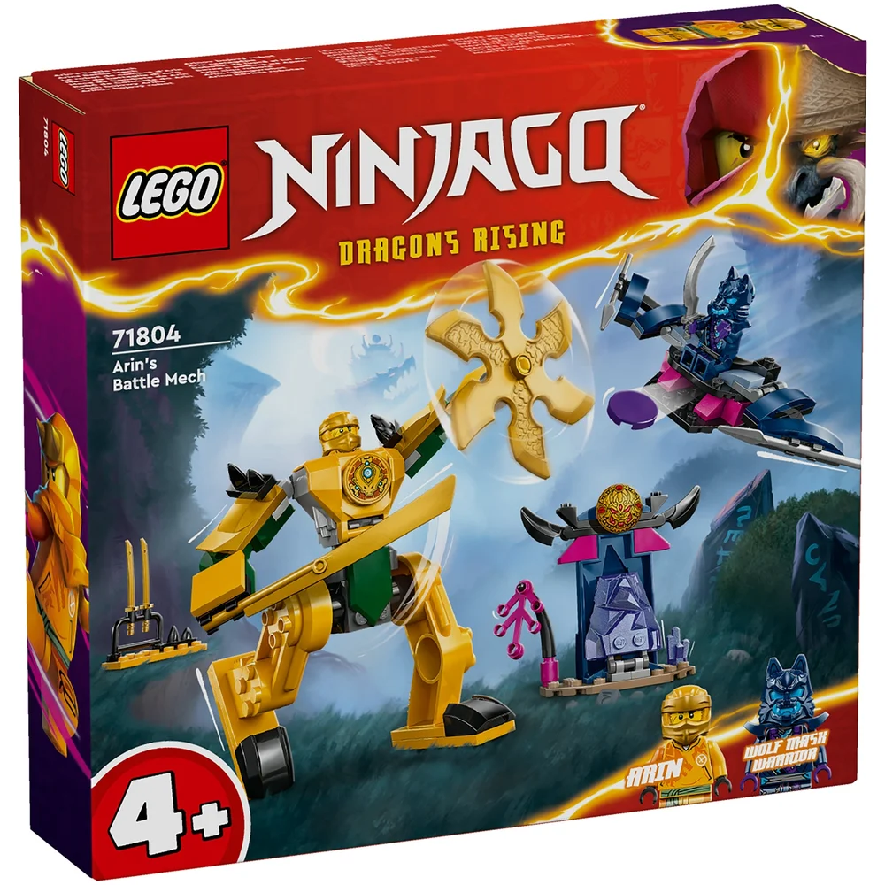 LEGO NINJAGO Arin’s Battle Mech Action Figure Toy Set 71804 Bild 1