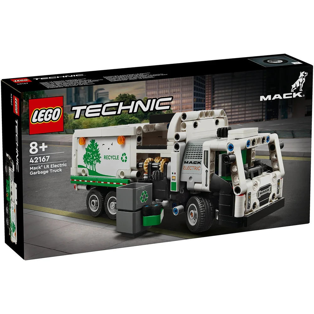 LEGO Technic Mack LR Electric Garbage Truck Toy 42167 Bild 1