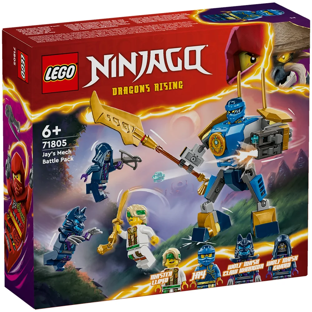 LEGO NINJAGO Jay’s Mech Battle Pack Action Figure Toy 71805 Bild 1