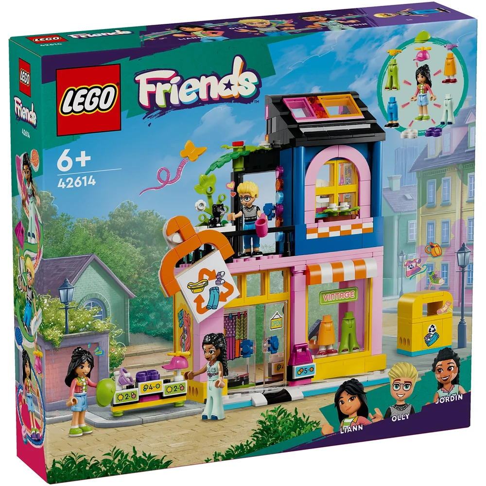 LEGO Friends Vintage Fashion Store Toy Shop Playset 42614 Bild 1
