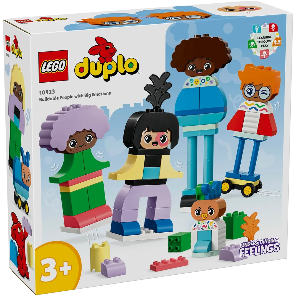 LEGO DUPLO Town Buildable People with Big Emotions Set 10423 Bild 1