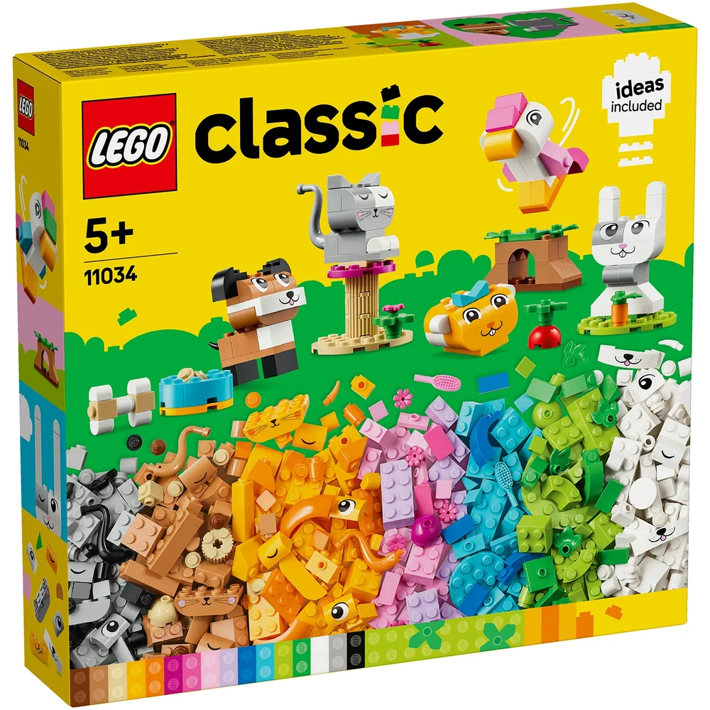 LEGO Classic Creative Pets Animal Toys with Bricks 11034 Bild 1