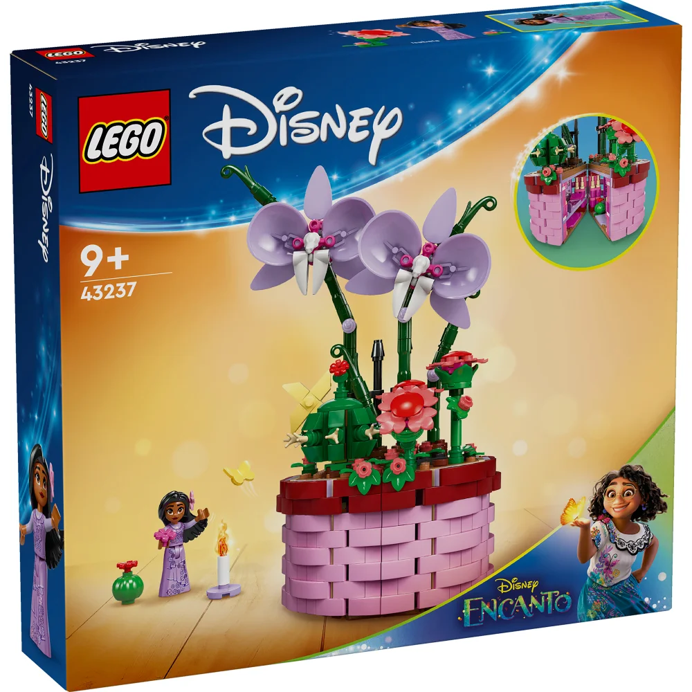 LEGO | Disney Encanto Isabela’s Flowerpot with Buildable Flower Toy and Film Character 43237 Bild 1