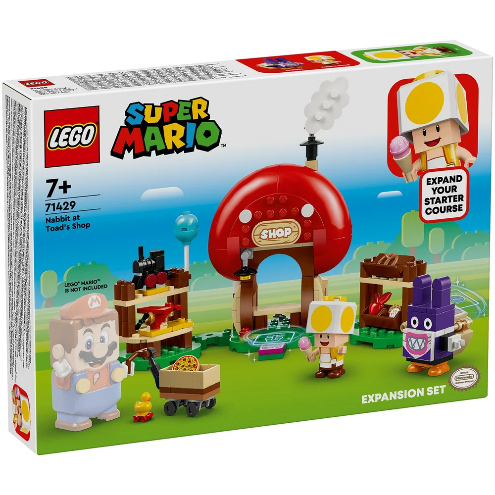 LEGO Super Mario Nabbit at Toad’s Shop Expansion Set 71429 Bild 1